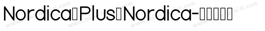 Nordica Plus Nordica字体转换